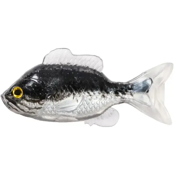 Live Target Sunfish Unrigged 9.7cm Black Silver 3buc