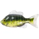 Live Target Sunfish Unrigged 9.7cm Green Cream 3buc