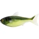 Live Target Shad Unrigged 11.5cm 11.5g Green Cream 3buc