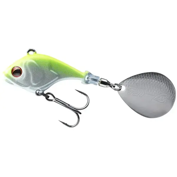 Spinnertail Daiwa Prorex ZN Jig Spinner 21g Chartreuse Sniper