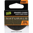 Fir Fox Naturals Braided Leader x20M 50lb/22.7kg