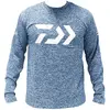 Bluza Daiwa Shirt Long S 30 Light Blue marime 3XL
