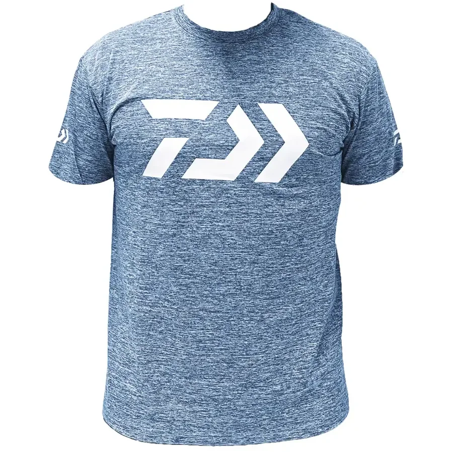 Daiwa Tricou Shirt Short S 31 Light Blue marime L