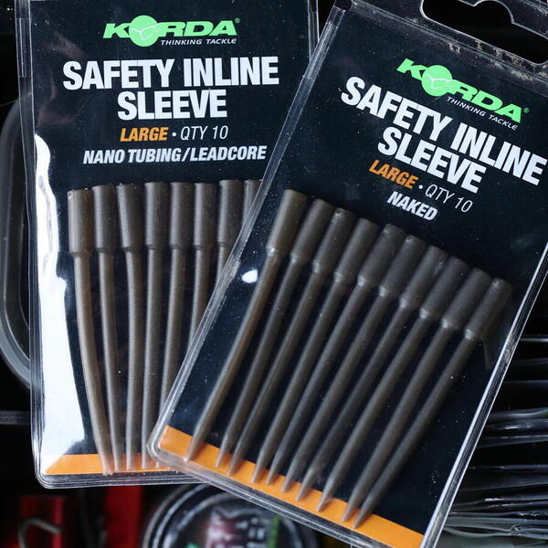 Korda Safety Inline Sleeve Large Naked 10buc