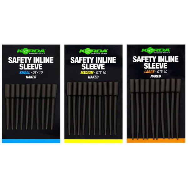 Korda Safety Inline Sleeve Large Naked 10buc