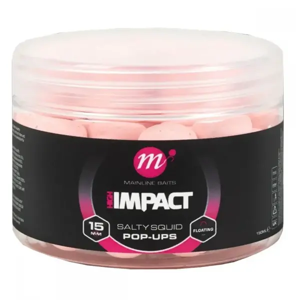 Mainline Pop-Up High Impact Salty Squid 15mm