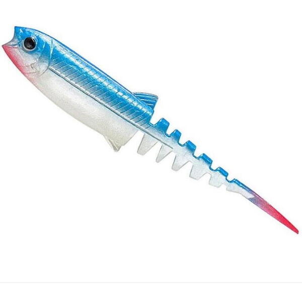 Savage Gear Cannibal Minnow V-Tail 8cm 3.4g Blue Pearl 4buc