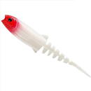 Savage Gear Cannibal Minnow V-Tail 8cm 3.4g Red Head 4buc