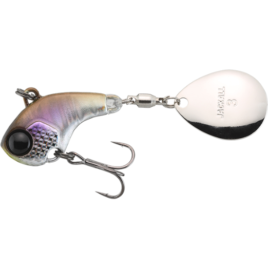 Nou Jackall Spinnertail Deracoup 10g Clear Up Wakasagi