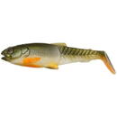 Craft Cannibal Paddletail 8.5cm 7G  Olive Pearl Hot Orange 4buc